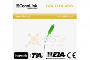 Pigtail ConnLink GOLD SC/APC (8˚), SM G657A2, 2M, Easy Strip
